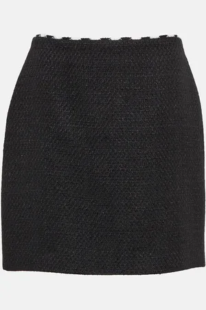 Elie saab Tweed miniskirt