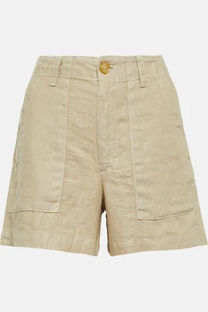 Velvet Fallon linen shorts