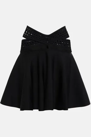 Alaïa AlaÃ¯a Vienne high-rise miniskirt