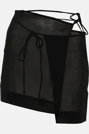 Nensi Dojaka Asymmetric wrap miniskirt