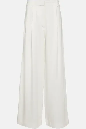 CO Wide-leg satin pants