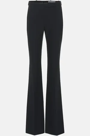 Alexander McQueen Mid-rise flared pants