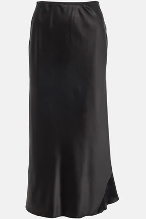Dorothee Schumacher Sense of Shine silk-blend midi skirt