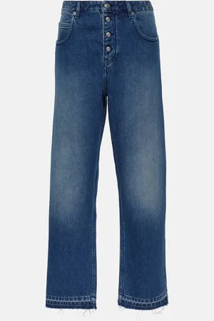 Marant Etoile Belden high-rise straight jeans