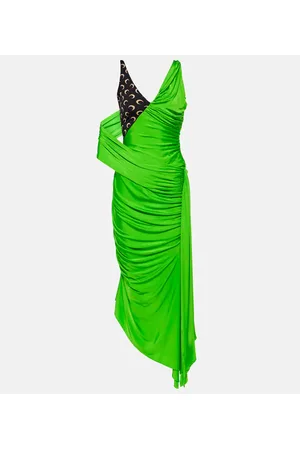 Grønne casual kjoler hverdagskjoler for kvinder | FASHIOLA.dk