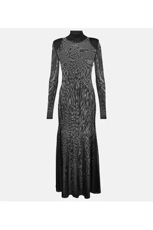 Tom Ford High-neck jersey maxi dress