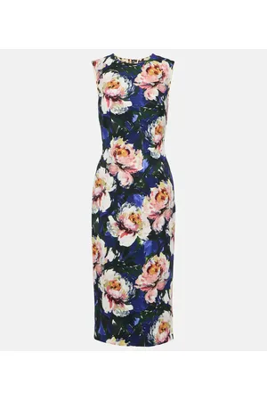 Dolce & Gabbana Floral cady midi dress