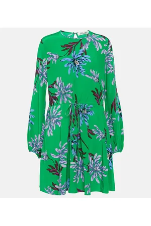 Diane von Furstenberg Sydney floral minidress