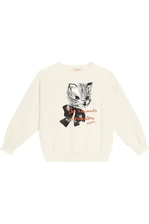The Animals Observatory Big Bear printed cotton sweatshirt