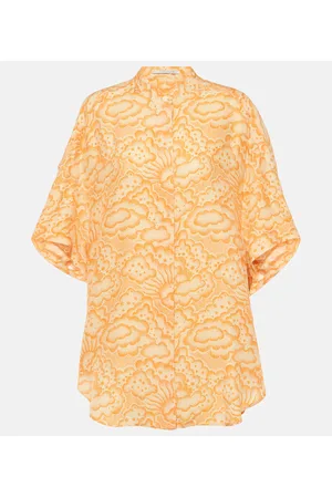 Stella McCartney Printed silk blouse