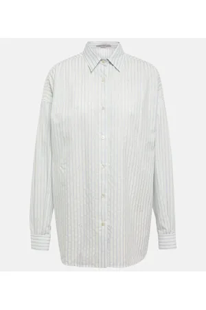 Stella McCartney S-Wave striped jacquard shirt