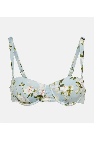 Erdem Chun floral bikini top