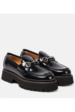 Gucci Sylke Horsebit leather loafers