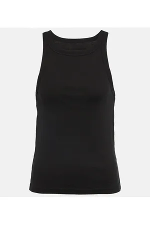 NILI LOTAN Jennifer rib-knit tank top