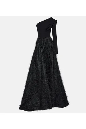 MATICEVSKI Audacity one-shoulder maxi gown