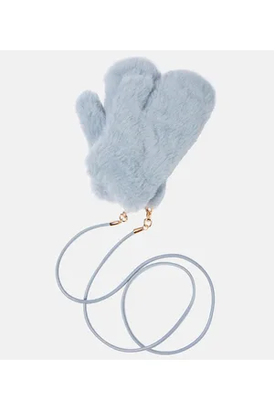 Max Mara Ombrato teddy mittens