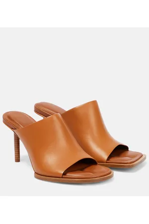 Jacquemus Les Mules CarrÃ©s Ronds leather mules
