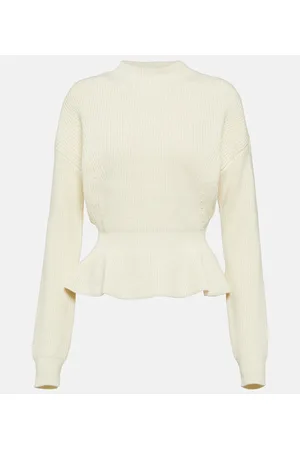 Chloé ChloÃ© Peplum wool sweater