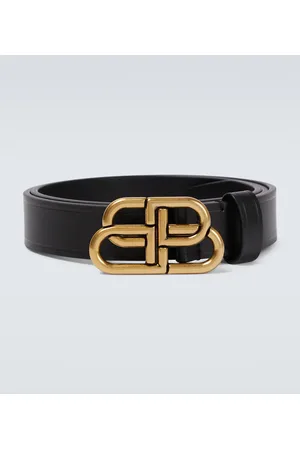 Balenciaga BB leather belt