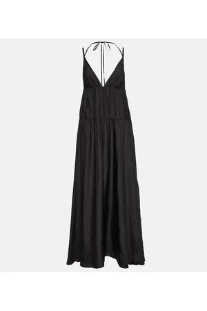 Joseph Darnley tiered silk maxi dress