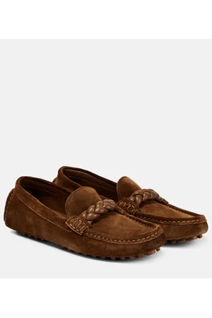 Gianvito Rossi Monza suede loafers
