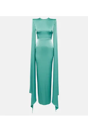 ALEX PERRY Bennett satin gown