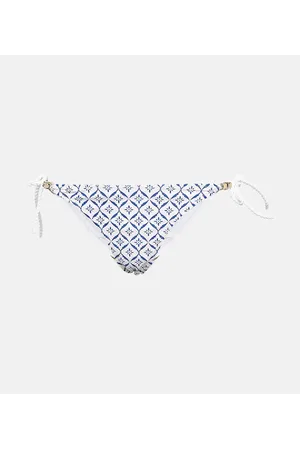Heidi Klein Capri printed mid-rise bikini bottoms