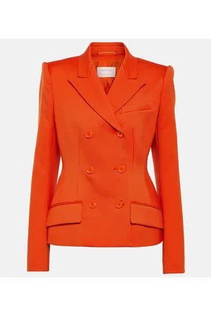 Sportmax Cablo cotton-blend blazer