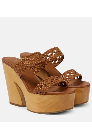 MALONE SOULIERS Pamela leather platform sandals