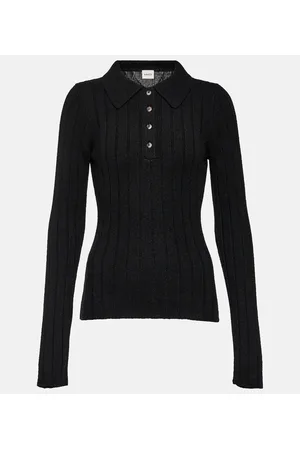 Khaite Hans ribbed-knit cashmere sweater