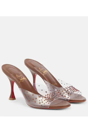 Christian Louboutin Nudes Degramule embellished mules