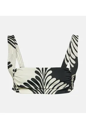 JOHANNA ORTIZ Printed bikini top