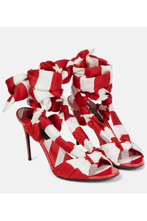 Dolce & Gabbana Portofino 105 striped sandals