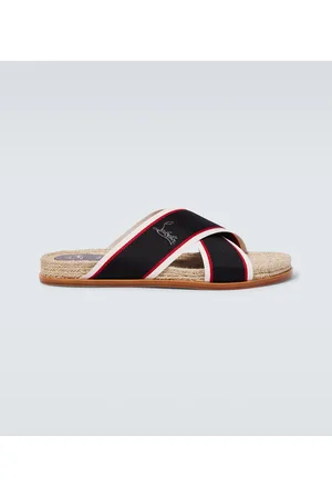 Christian Louboutin Hot Cross slides