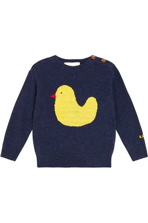 Bobo Choses Baby Rubber Duck wool-blend sweater