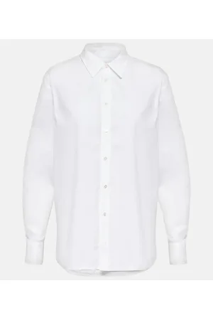 NILI LOTAN Raphael cotton poplin shirt