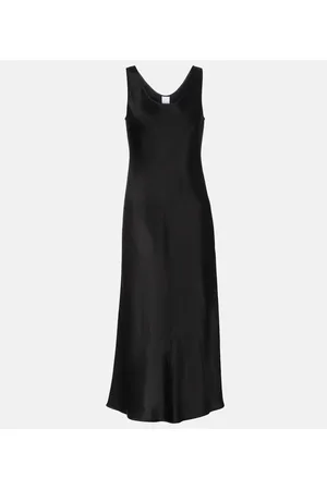 Max Mara Talete satin midi dress