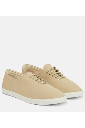 The Row Canvas low-top sneakers
