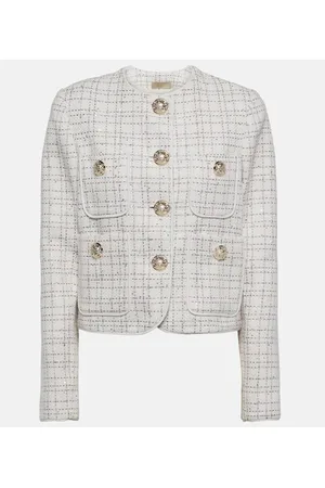 Elie saab Embellished tweed jacket
