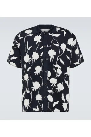 Jacquemus La Chemise Maille Rosa jacquard shirt
