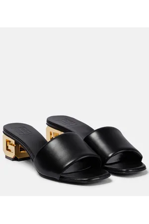 Givenchy G Cube leather mules