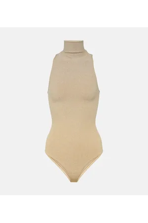 Wolford Fading Shine turtleneck bodysuit