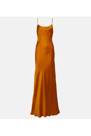 Victoria Beckham Cami satin gown