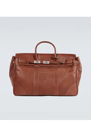 Brunello Cucinelli Leather duffel bag