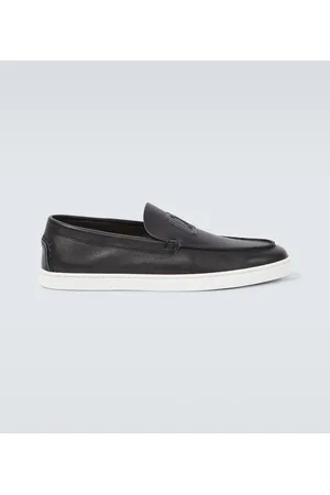 Christian Louboutin Varsiboat leather loafers