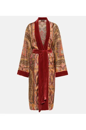 Etro Silk bathrobe