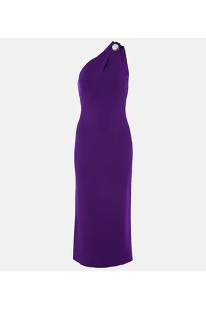 GALVAN Skye embellished midi dress