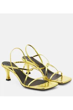 Proenza Schouler 60 leather slingback sandals