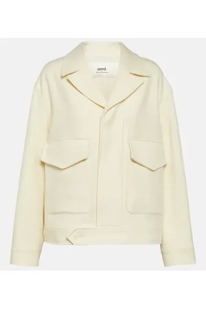 Ami Oversized wool jacket