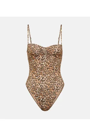 Bananhot Paris Wild animal-printed swimsuit
